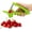 Green, variant on Artrylin Cherry Core, Olive Core Corer, Stainless Steel Cherry Core Remover, 6 Cherries At A Time, Cherry Stone Seed Pit And Juice Container, Red