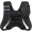 Black, variant on Weighted Vest, 6lb/8lb/12lb/16lb/20lb/25lb/30lb Weight Vest with Reflective Stripe for Workout, Strength Training, Running, Fitness, Muscle Building, Weight Loss, Weightlifting Blue,20lb