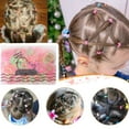thumbnail image 6 of 50 Count No Damage Elastic Hair Ties Gentle Ponytail Holders Soft Seamless Headbands for Girls Toddlers Mixed Color Assortment Hair Ropes, 6 of 7