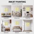 thumbnail image 6 of Framed Canvas Wall Art for Living Room Yellow Lemon Wall Decor, Farm Fruit Linen Aesthetic Paintings for Bedroom Office Kitchen Bathroom, Ready to Hang Artwork Wall Pictures 8x8 Inch, 6 of 9