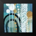 thumbnail image 2 of Zarris, Chariklia 20x20 Black Modern Framed Museum Art Print Titled - Ocean Garden II, 2 of 5