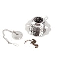 thumbnail image 1 of Gegong Tea Infusers,Stainless Steel Loose Tea Infuser Leaf Strainer Filter Diffuser Herbal Spice Teapot Shape,loose Tea Infuser, 1 of 8