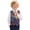 Cosmic Planet Print, variant on Polyester Boys Suit Vest for Holiday Party, Classic Comfortable Formal Suit Vest, Colorful Planet Pattern