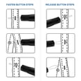 thumbnail image 5 of CUITING Universal Grip Button Hook Helper Zipper Pull Assist Tool Dressing Aids Tool for Arthritis Elderly Limited Hand Mobility, 5 of 5