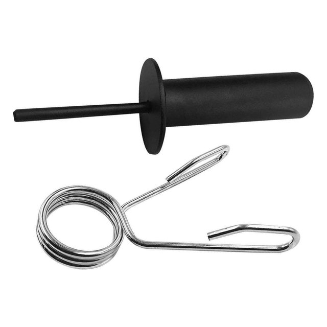 Qualitchoice Durable Gym Weight Stack Add Steel Universal Extender Barbell Add Weight for Exercise Home 8mmx110mm
