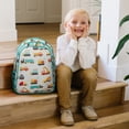thumbnail image 3 of Wildkin Kids 15 Inch School and Travel Backpack for Boys and Girls (Modern Construction), 3 of 8