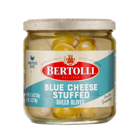 Bertolli Green Olives Blue Cheese Stuffed 7 oz