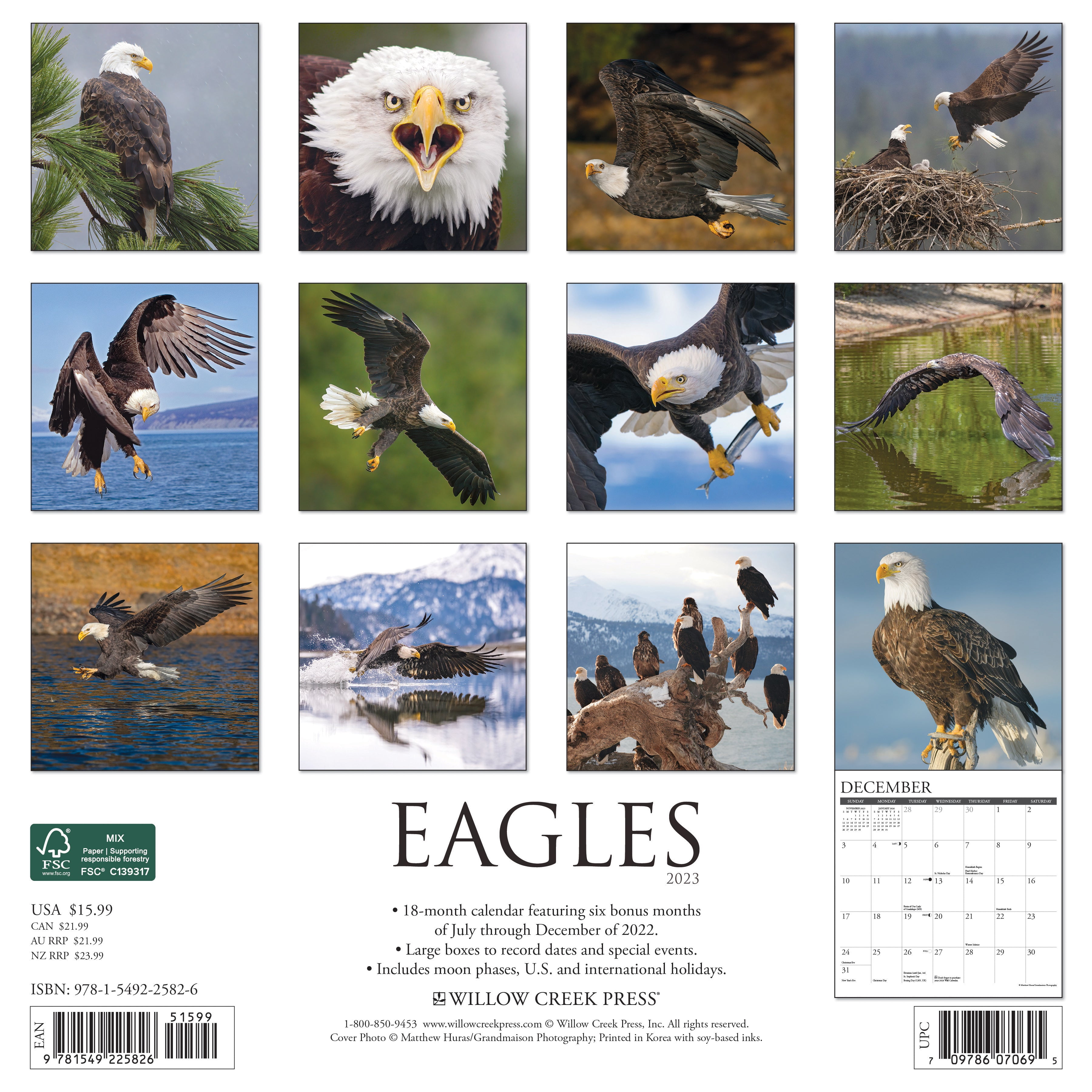 Eagles 2023 Wall Calendar - Walmart.com