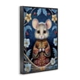 thumbnail image 4 of Stupell Industries Woodland Pattern Mouse Animals & Insects Painting Black Framed Art Print Wall Art, 16 x 24, 4 of 10