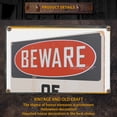 thumbnail image 3 of Weiweiguan Halloween Signs Guide Warning Board Iron Painting Decorative Plate Tin Sign, 3 of 6