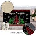 thumbnail image 4 of Christmas Door Mats Outdoor 17x29 Inch, Welcome Door Mats for Front Door, Winter Christmas Tree Farmhouse Buffalo Plaid Doormats for Indoor or Outdoor Decorations, Merry Christmas Decor, 4 of 6