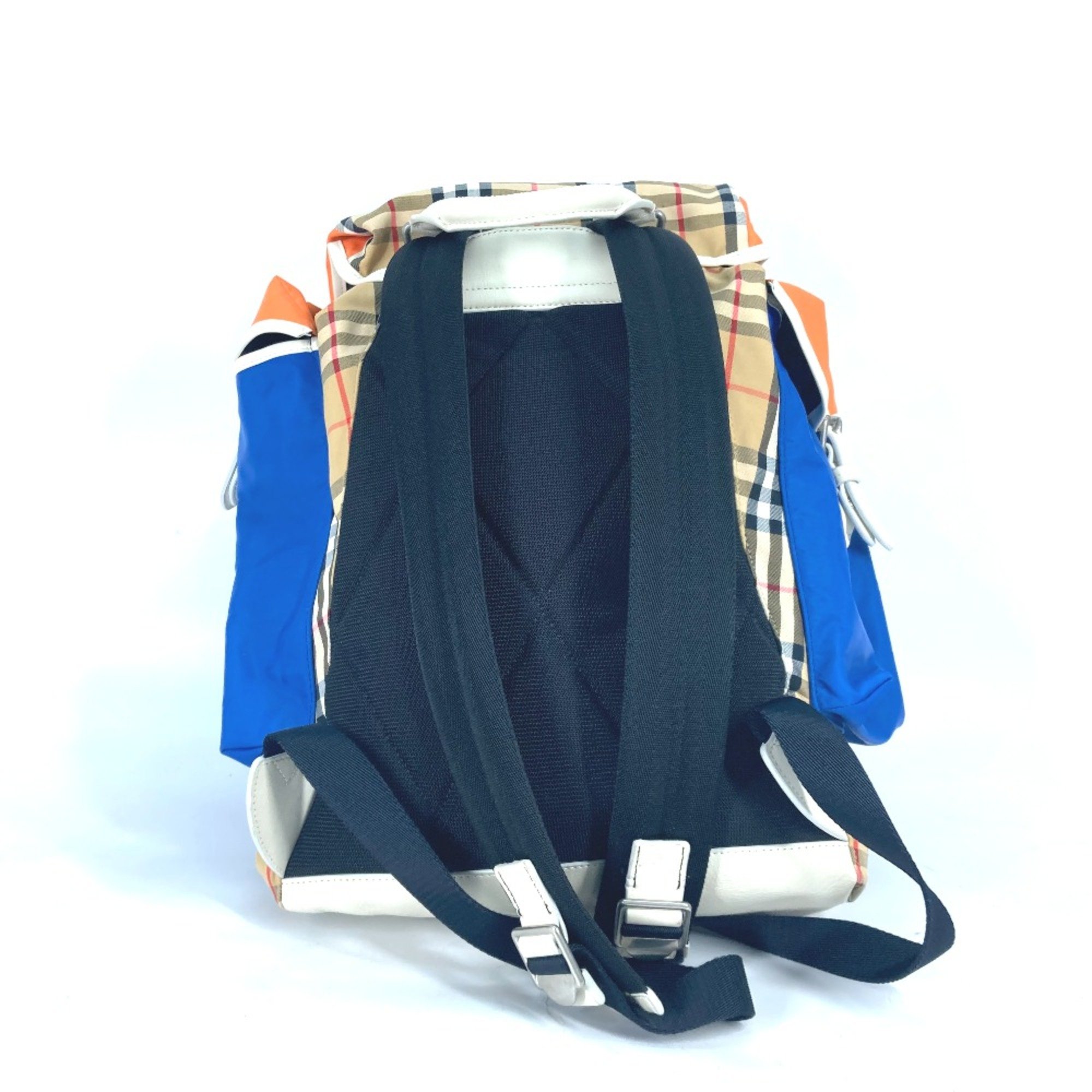 Burberry 4078448 Bag Backpack Backpack Beige Orange x blue Burberry Bag Backpack Backpack Beige Orange x blue Brown  main image 3