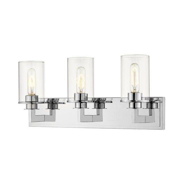 Z-Lite Vanité Savane 3 Lumières en Chrome