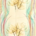 thumbnail image 5 of Wrapables® Lightweight Sheer Silky Feeling Chiffon Scarf, Teal Floral, 5 of 5