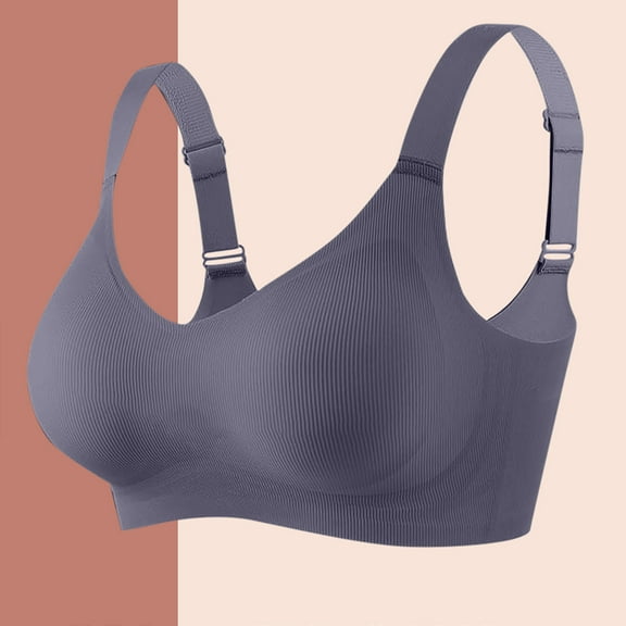 Wensltd Push Up Bralette Seamless Adjustable Everyday Bras for Women Full Coverage