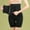 Black, variant on Generic Women High Waist Tummy-Control Body Shaper Shorts with Hook Girdle Panties Underwear Thigh Slimmer Boyshorts