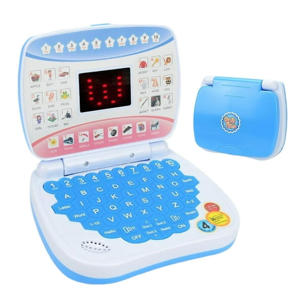 Preschool Educational Laptop - Computer Toy Learning Laptop | Role Playing Laptop Toy | Kids Laptop Toy | Early Education Learning Computer for Kindergarten Preschoolers Aged 3+