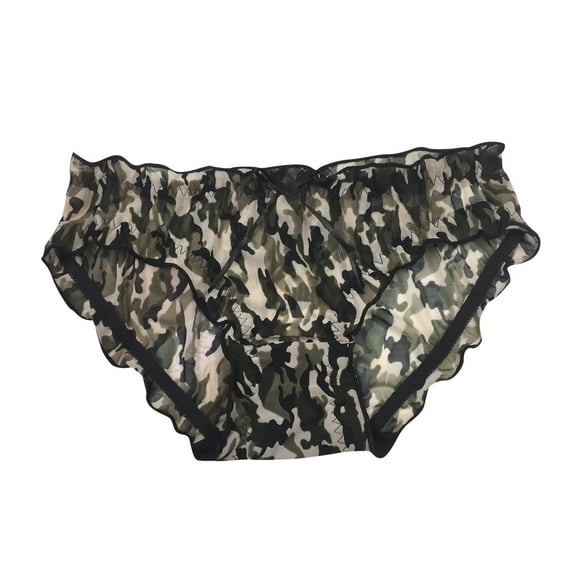 Bigersell Women's Cotton Underwear Clearance Nylon Panties Women Thong Panty Style P-909 Nylon Brief Panties Cotton Thongs Briefs Mid Waist Women's Briefs Multicolor One Size