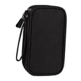 thumbnail image 3 of Organizador de cables de viaje, accesorios tecnológicos, bolsa organizadora para cargador, banco de energía Pequeño negro, 3 of 9