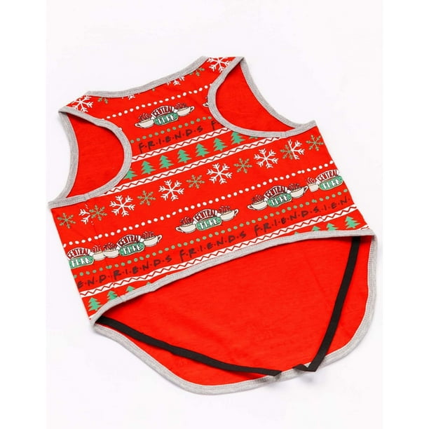 Friends - Pijamas para Perros Diseño Central Perk (Rojo)