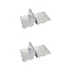 thumbnail image 2 of Sonducket 9 placas StoveWind Pantalla a prueba de viento Protector de aleación de aluminio para Picnic Accesorio protector de parabrisas 2Conjunto, 2 of 6