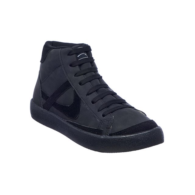Tenis Panan Hombre Tipo Bota Moda Casual Urbano Cómodo Tipo Piel Negro 126C2H negro 29 Panam 126C2H