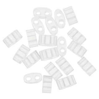 Sterling Silver Grommet Slider End Beads With Silicon for