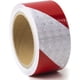 thumbnail image 1 of Cinta Reflectante 5x10m Etiqueta de Advertencia Reflectante de Alta Intensidad Cintas Reflectantes para vehículos Remolques de automóviles de Carretera Recordatorio de Seguridad Rojo y Blanco JM MX-0134620FYD, 1 of 5