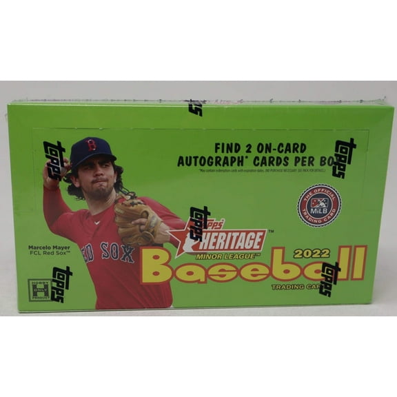 2022 Topps Heritage Minor League Baseball Box (Hobby) (18/8)