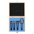 thumbnail image 2 of 4pcs MT1 Wood Lathe And Drive Spur Cup MT1 Arbor with Wooden Case, 2 of 5