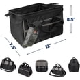 thumbnail image 2 of Olympia Tool Sac à Outils Robuste 12 Pouces avec 3 Grandes Poches Sangles Réglables et Matériau Renforcé 600D, 2 of 5