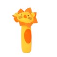 thumbnail image 1 of 1pc Cute Soft Animal Hand Rattle with Squeaker for Baby Infant 6 Pattern, 1 of 8