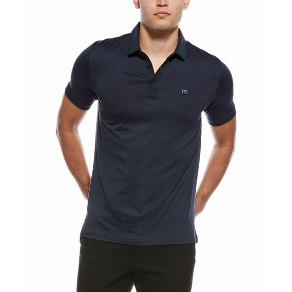 TravisMathew mens  The Zinna Polo Shirt, XL, Blue