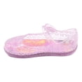 thumbnail image 2 of EliteGoogv Girls Jelly Mary Jane Shoes Round Toe Slip On Flat Sandals for Kids Party Dance Beach Summer Footwear US:10.5/4-4.5 Years, 2 of 9