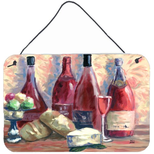Wine and Cheese by David Smith Wall or Door Hanging Prints
