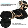 thumbnail image 4 of Ablanczoom Womens Sandals Shoes String Beads Arch Support Summer Comfort Flat Beach Sandal for Women, 4 of 8