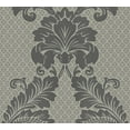 thumbnail image 1 of Luxury, A High Quality Ensemble Gray Wallpaper Roll, Traditional Wall Decor, 1 of 2