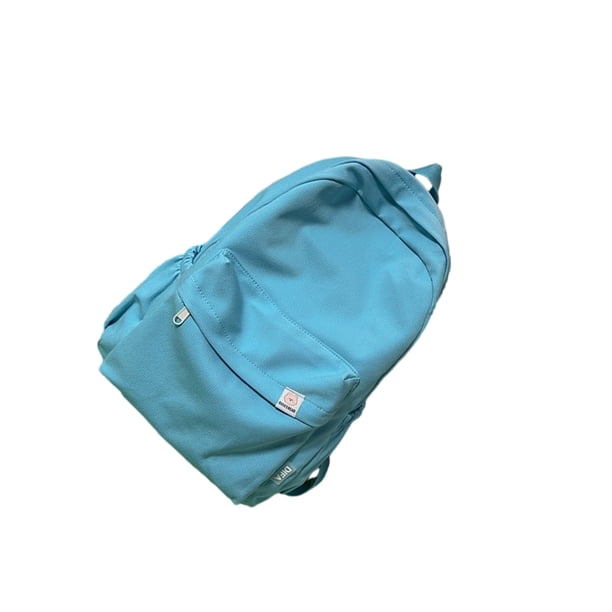 Qarigey impermeable de nailon para mujer, de viaje, de hombro de Color sólido, para niñas, gran capacidad Mochilas Azul