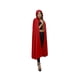 thumbnail image 1 of Disfraz Capa Con Capucha Caperucita Roja Dama Talla Standard, 1 of 5
