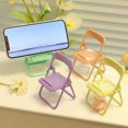 thumbnail image 3 of Soporte Porta Celular SET 5 PCS Forma Silla Sillita Plegable Kawaii SET 5 PCS para iPhone y Android Kawaii SillaC05 / Mini Silla / Soporte para celular, 3 of 7