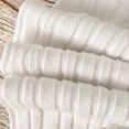 thumbnail image 5 of Ixbnca Girls Cable Knit Tights Stretchy Footed Leggings with Bows Cute Long Stockings Winter Warm Pantyhose, 5 of 7