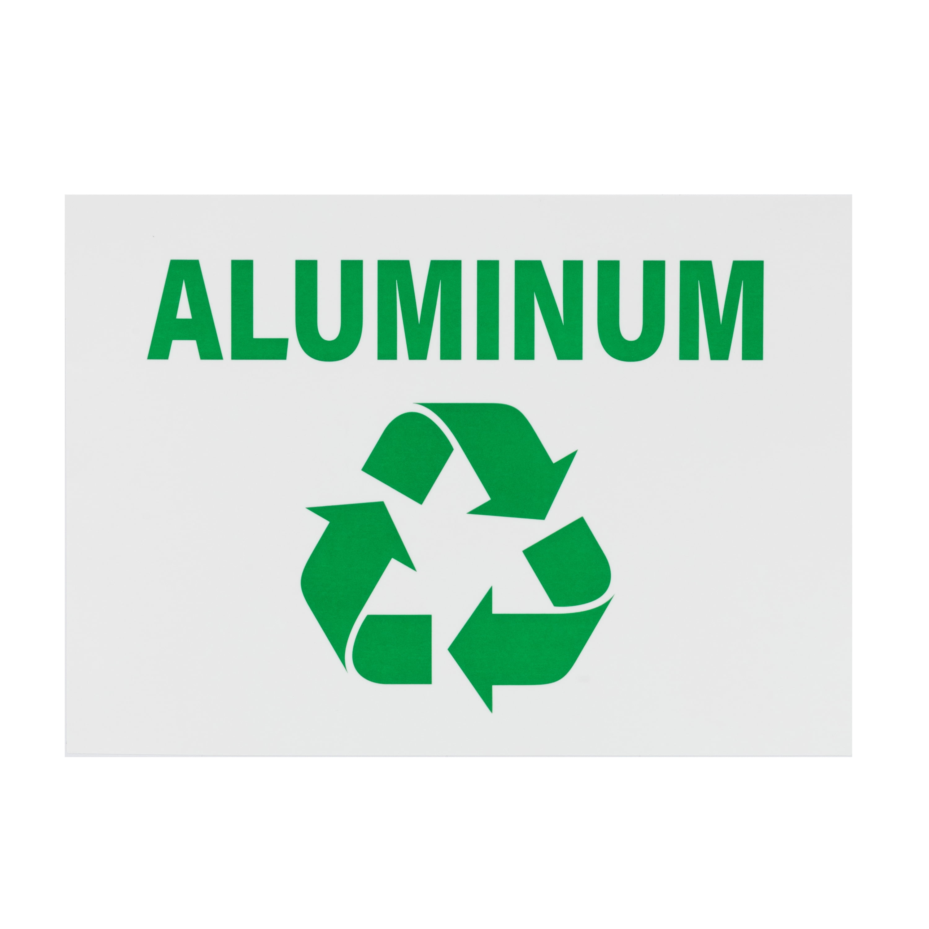 (2 pack) Pen+Gear 7x5 inch Recycle Labels in White - Pack of 6, Paper Made, Perfect for Home & Office Recycling Programs