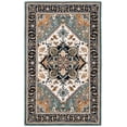 thumbnail image 2 of Safavieh Heritage York Oriental Wool Area Rug, Gray/Green, 6' x 9', 2 of 11