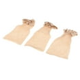 thumbnail image 3 of Bunblic 2x3Pcs Elastic Open End Mesh Net Caps Snood for Long Short Hair , Beige, 2 Pcs, 3 of 8