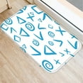 thumbnail image 4 of Graffiti Geometric Door Mat Bathroom Carpet Entrance Balcony Mat Decor Carpet Teen Room Decoration Corridor Living Room Carpet, 4 of 6