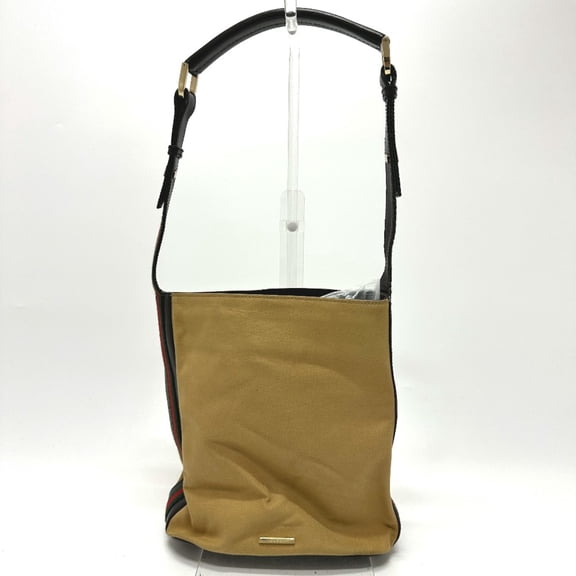 Pre-Owned Gucci 001-4286 vintage Bucket type bag shoulder bag Shoulder Bag Beige (Good)