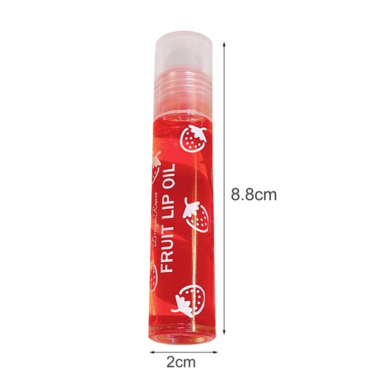  8ML Lip Gloss Roll-on Moisturizing Lip Oil Fruity