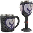 thumbnail image 4 of Ebros Everlasting Love Unicorn Valentines Couple Wine Goblet And Mug Set Of 2, 4 of 4