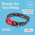 thumbnail image 5 of Vibrant Life Adjustable Fashion Dog Collar, Multicolor Bones, Large, 5 of 12