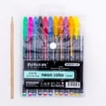 thumbnail image 1 of CUITING 50% off Clear! Ink Pens Bulk Glitter Gel Pen Set Coloring Art Marker Books Crafting Doodling Drawing 2ml, 1 of 3